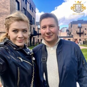 Royal Facade founders on the photo of the insulated facade of the housing estate