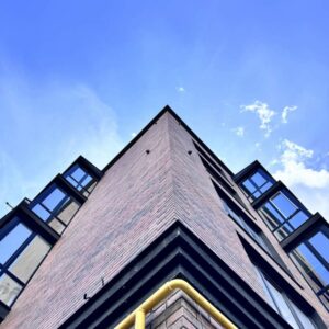 House cladding with CERRAD Lift brick CHILLY tiles
