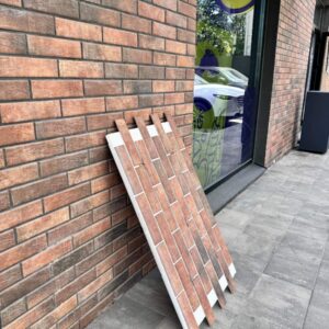 An example of a ROYAL FACADE clinker thermal panel in Ternopil