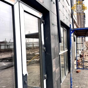 Ocieplenie piwnicy wielkoformatowym klinkierem Scandiano brązowym ze styropianem