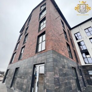 Facade insulated with thermal panels Royal Facade in Lutsk