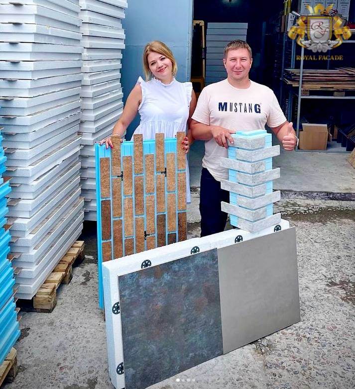 Vent facade of thermopanels