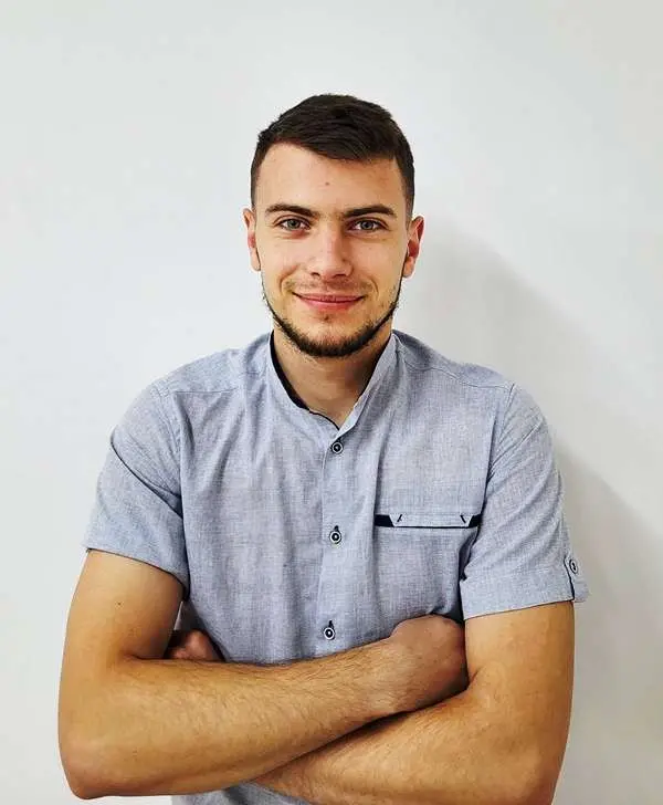 Evgeny production manager, CNC mill operator