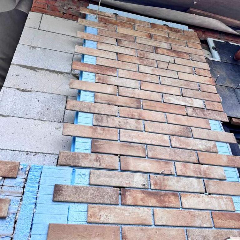 Klinker für den Fassadenausbau