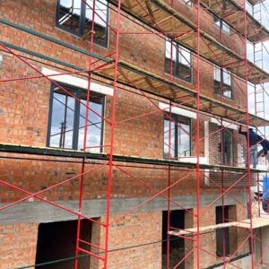 Insulation of the facade of the residential complex Milange with Royal Facade thermal panels