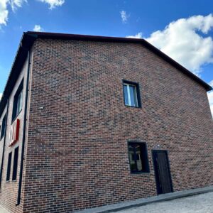 Insulation of office in Kyiv region with thermal panels Loft Brick Chilli