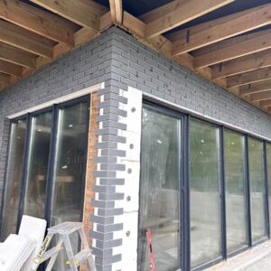 Installation of thermal panels with large-format tiles GRAPIA SABBIA
