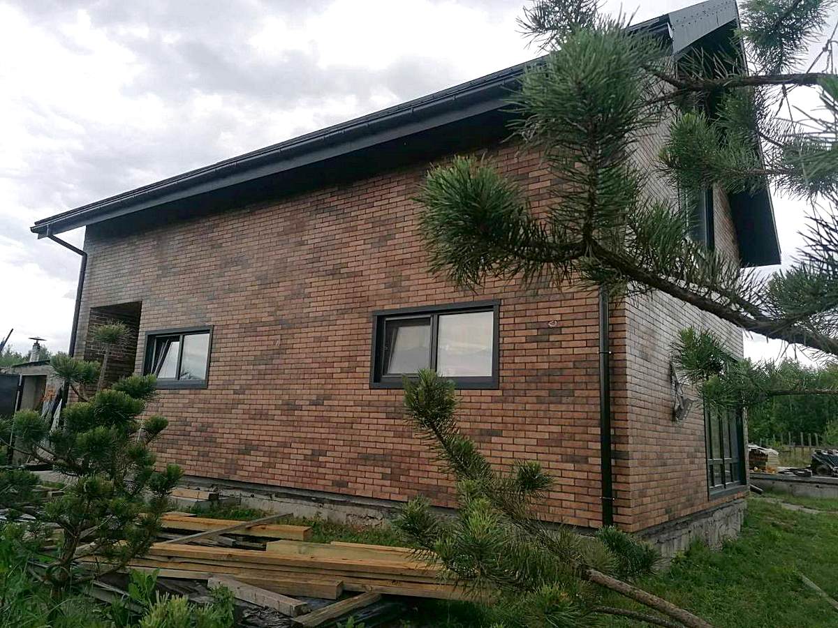 Facade work with thermal panels in Khmelnytskyi