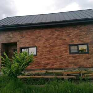 Insulation of a house in Khmelnytskyi with Seven Tones Orange thermal panels