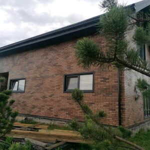 Facade work with thermal panels in Khmelnytskyi