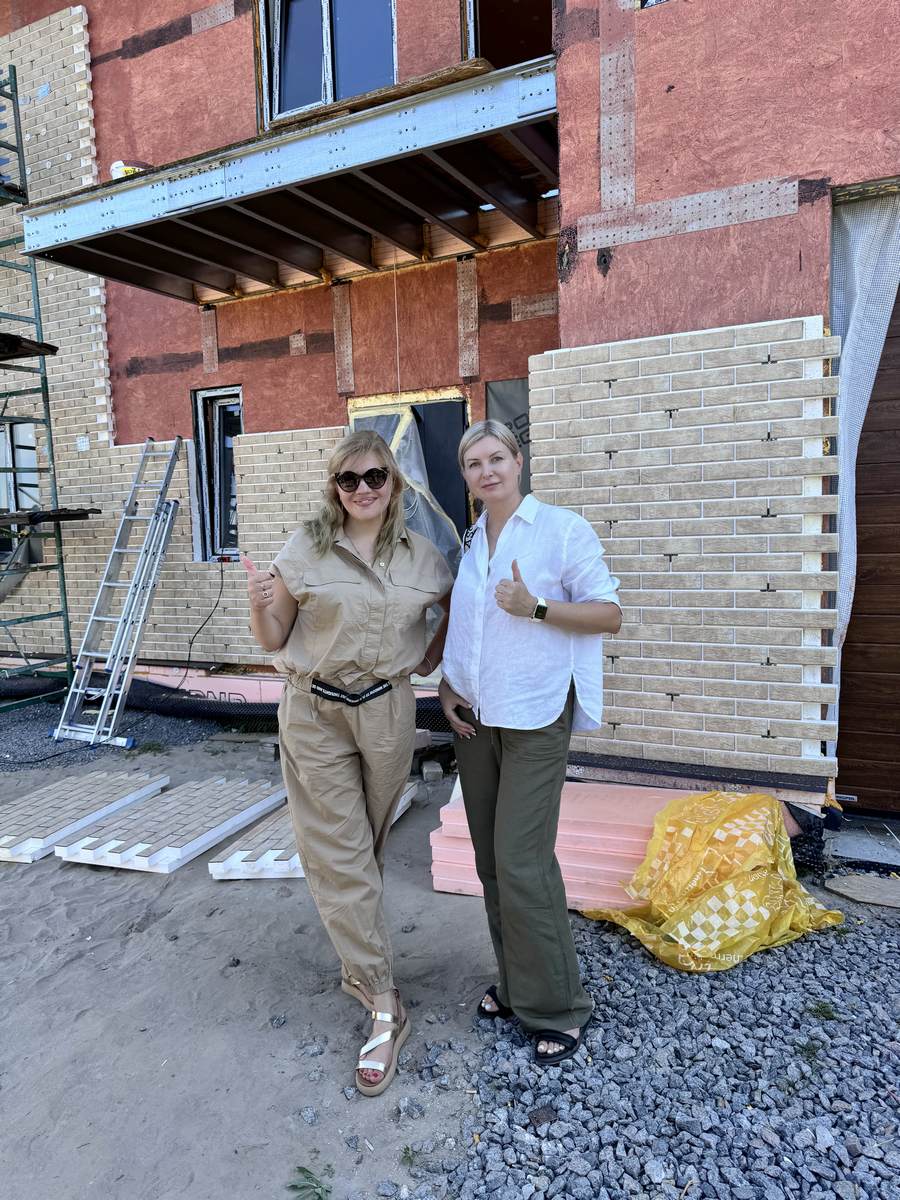 Skuteczna termoizolacja elewacji domu w miejscowości Shepitki