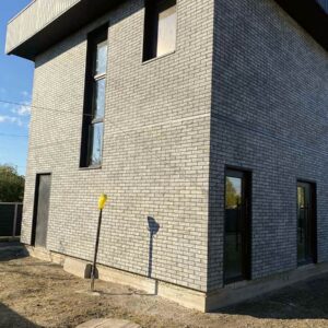 Panele klinkierowe Golden Tile na ocieplonej elewacji