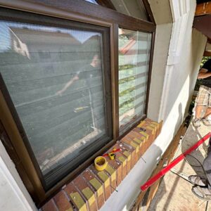 Pregătirea fațadei pentru instalarea de panouri termice în Vovchynka