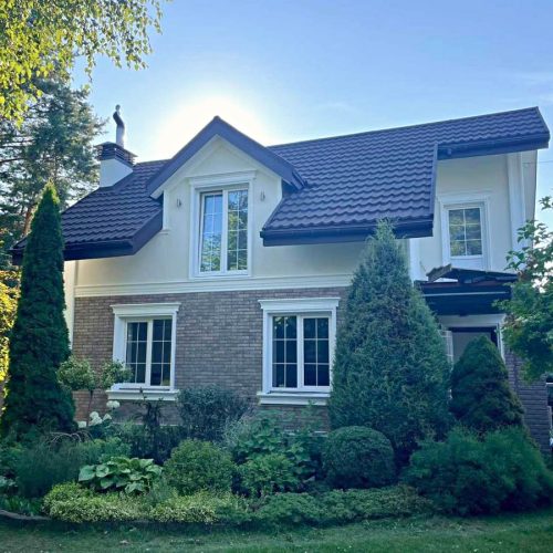 Das Ergebnis der Dämmung mit Golden Tile Baker Street Beige Fliesen