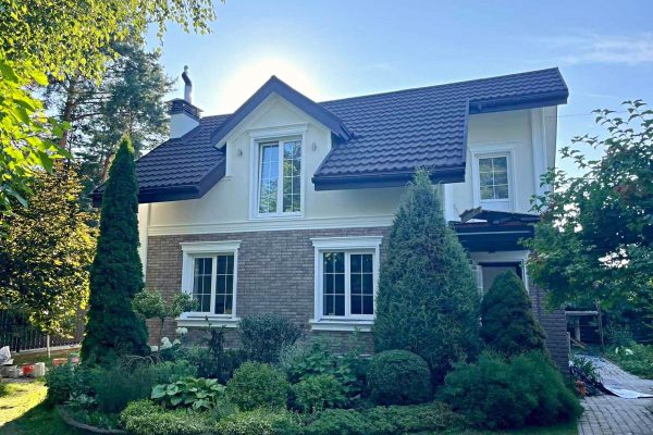 The result of insulation with Golden Tile Baker Street Beige tiles
