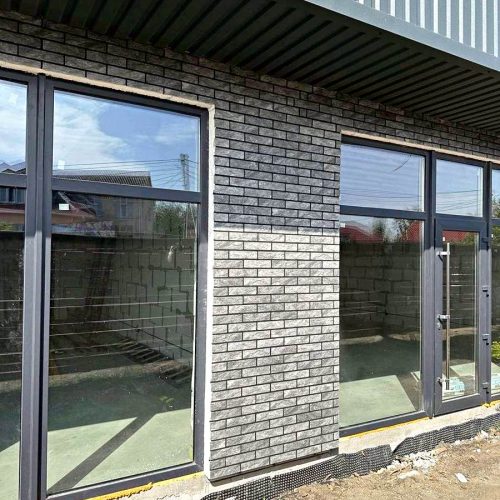 Fertige Fassade mit Royal Facade Thermoplatten