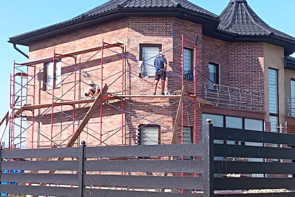 Completed facade project with insulation in the Chernivtsi region