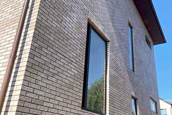 Effective thermal insulation of the facade in Avangard village